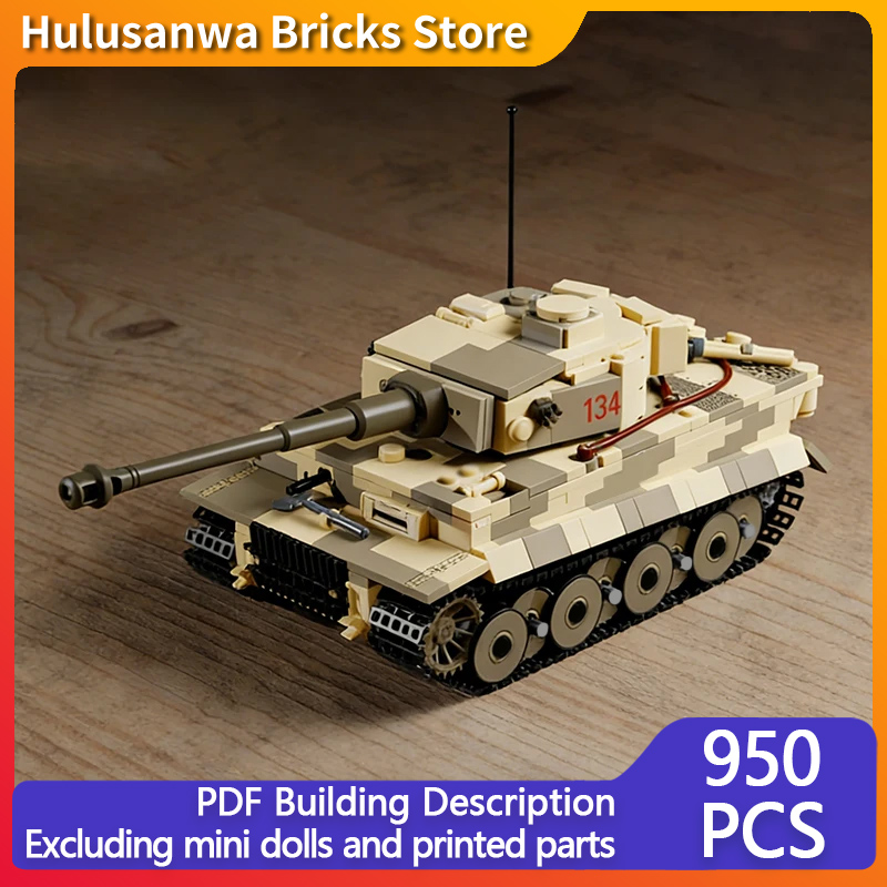 Heavy Equipment Battery - Modello di Carro Armato Militare Pesante