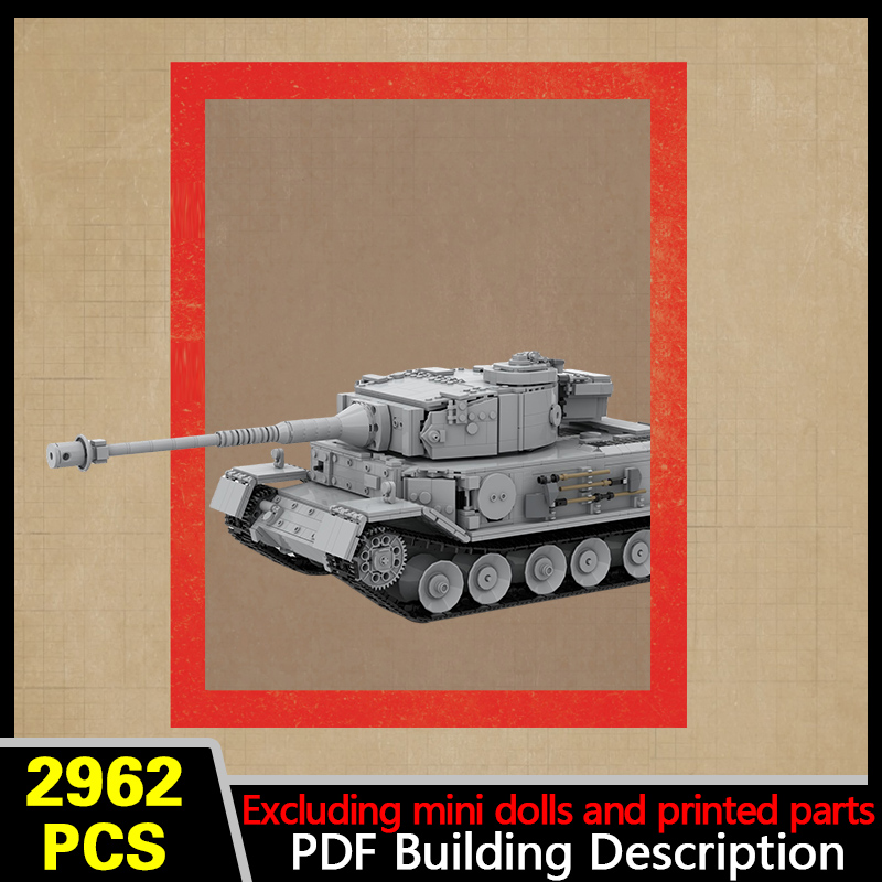 Heavy Equipment Battery - Modello di Carro Armato Pesante Tiger