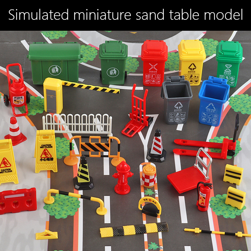Road Traffic Cone - Set di 15/17/19 Pezzi di Modelli
