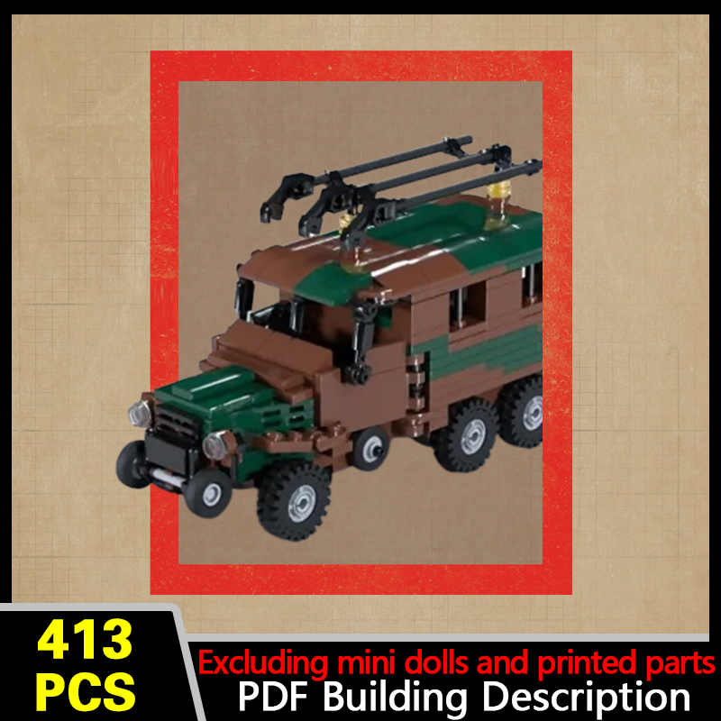 Heavy Equipment Lego - S20TL Modellino di Camion Pesante Francese,
