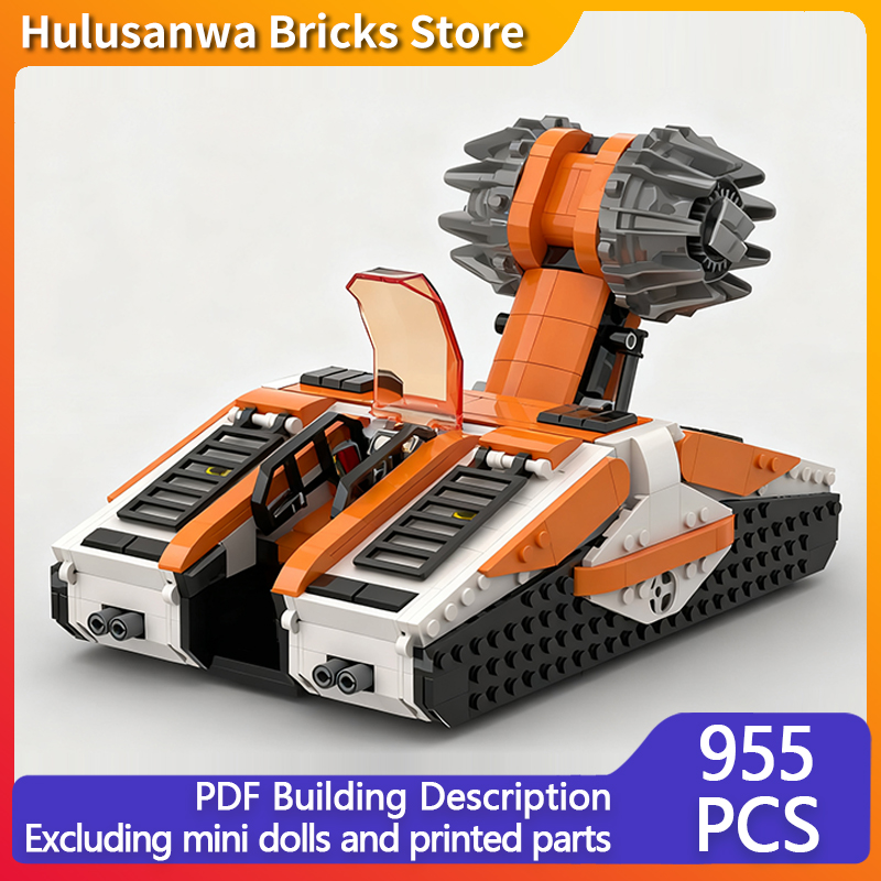 Heavy Equipment Lego - Modello di veicolo da miniera spaziale