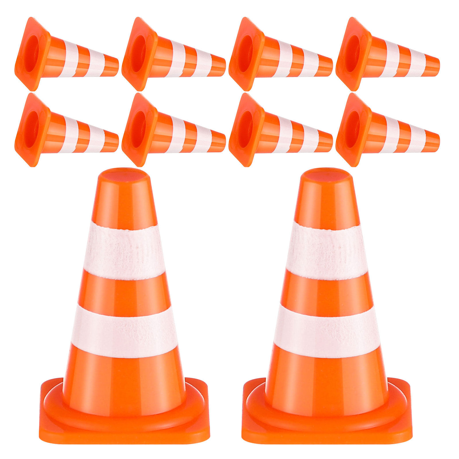 Road Traffic Cone - 48 Pezzi di Mini Coni Stradali