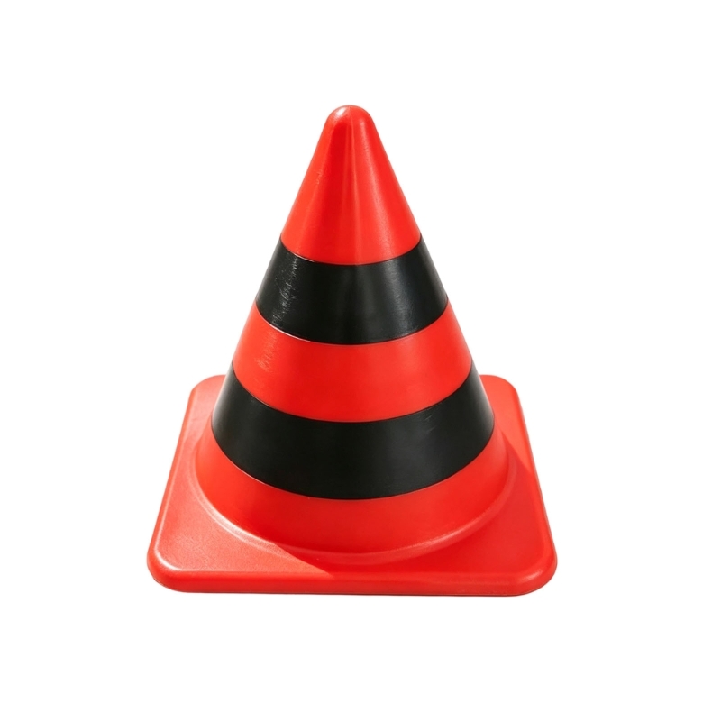 Road Traffic Cone - Mini Copri Gancio Traino a Forma