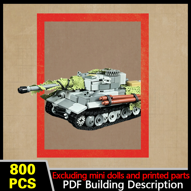 Heavy Equipment Lego - Modello di Carro Armato Pesante Tiger