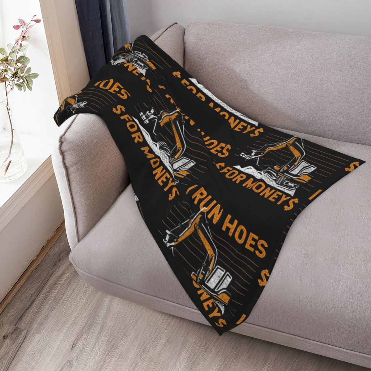 Coperta divertente con motivi  - Heavy Equipment Quilt recensione e prezzo