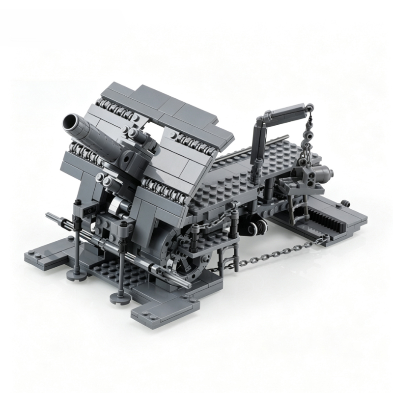 Modello di mortaio pesante MOC - Heavy Equipment Lego recensione e prezzo