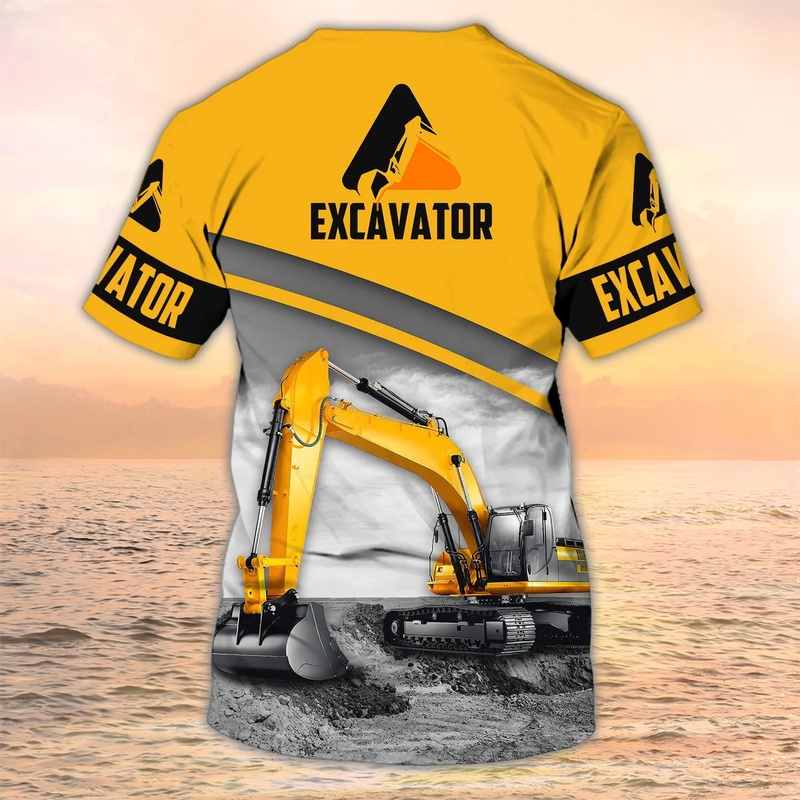 T-shirt da uomo personalizzata - Heavy Equipment Names recensione e prezzo
